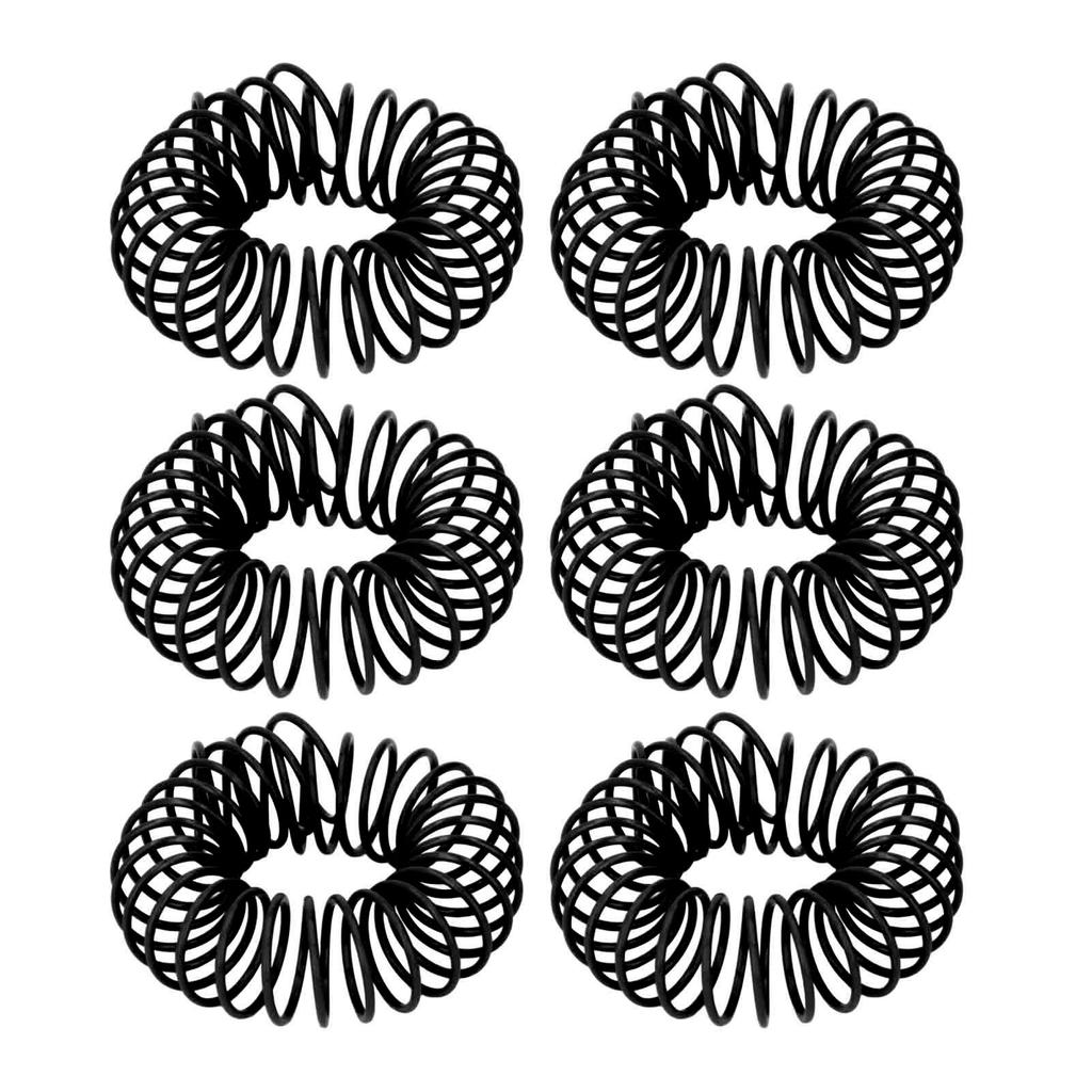 10Pcs Spiral Binding Coil Large Capacity Spine Comb 31mm Inner Diameter 30 Holes Set Kit