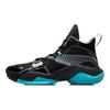 Tênis de Basquete Li Ning Power 7 V2 Masculino Cano Alto Preto/Azul ABPR009-2