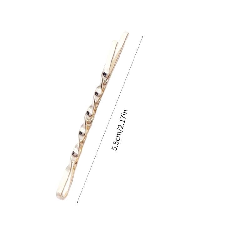 Einzigartige Glitzernde Goldene Haarnadel Kleine Haarspange Haarklammern Haarspangen Haarschmuck Haarschmuck