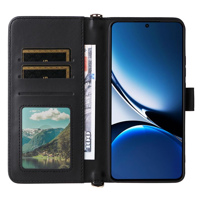 Pentru Poco X7 Pro 5G Portofel Magnetic Crossbody cu Suport pentru Carduri Husă de Telefon din Piele pentru Mi Poco X7 Pro 5G Husă Protectoare