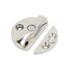 316 Stainless Steel Boat Door Catch Round Shape Twist Catch Turn Button  Yacht Application