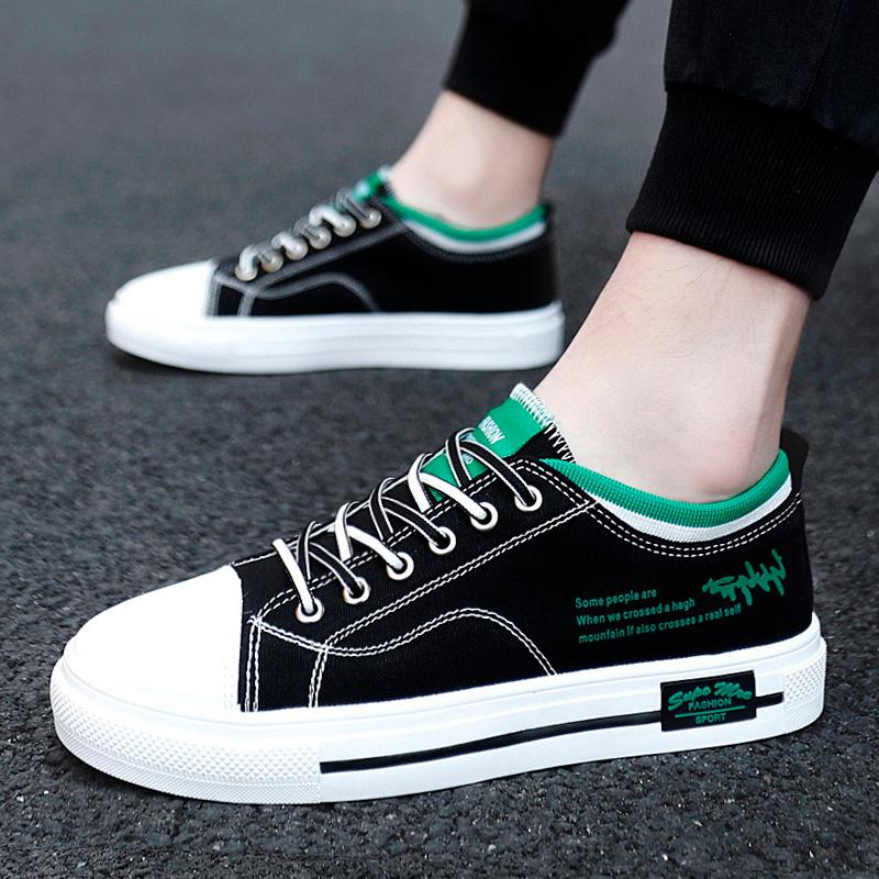 

Пара тканевых туфель, новые дышащие тканевые туфли на осень и зиму, холщовые кеды для начинающих 35