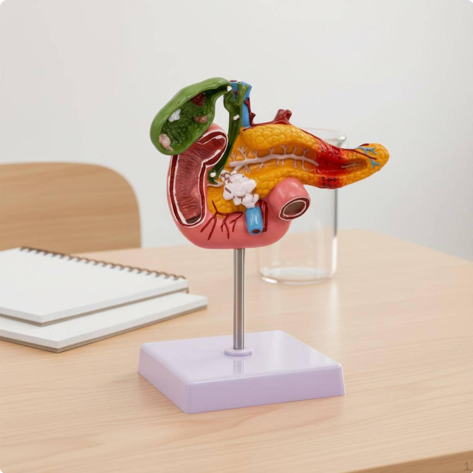 Digestive System Pathology Model Display Pancreas Duodenum Gallbladder Anatomically Accurate
