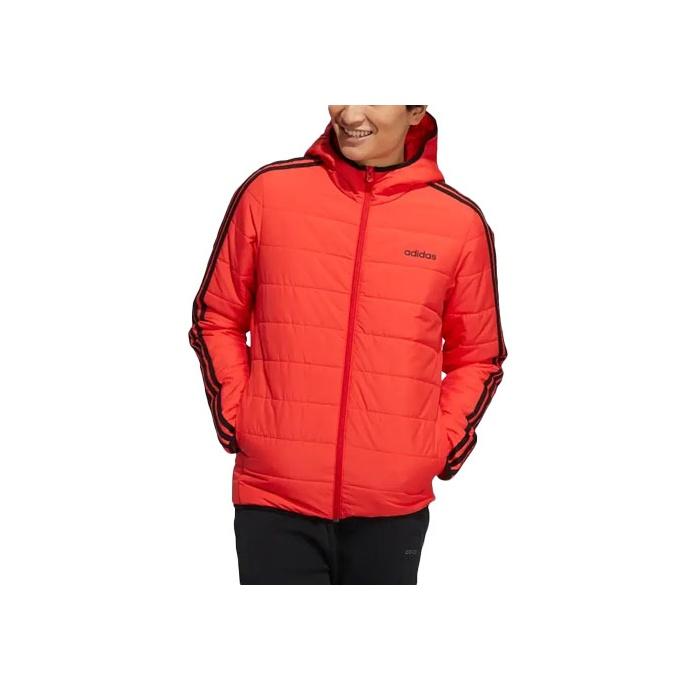 

Adidas Neo Classic три полоски хлопковая куртка с капюшоном мужская куртка черная красная GP4927 M