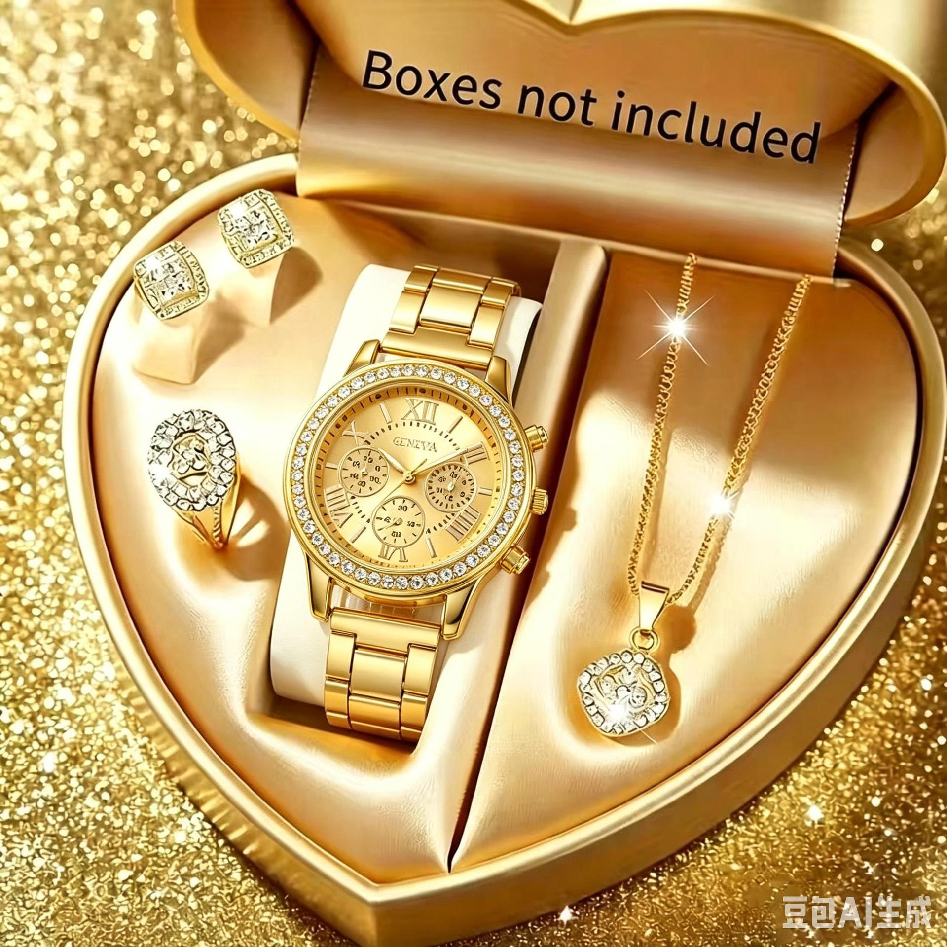 Watch Women S Light Luxury Niche Roman Face Full Diamond Flash Set Business Quartz Wrist Watch