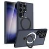 Folding Holder For Magsafe Clear Case For Samsung Galaxy S25 S22 Ultra S24 Plus S23 FE Magnetic Wirelesss Charge Lens Stand Cove