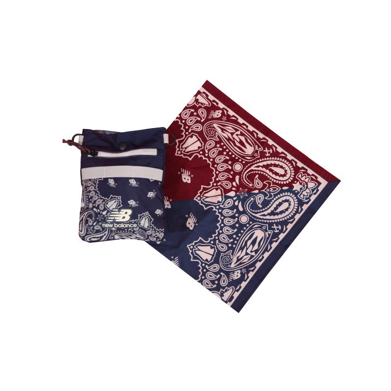 New Balance Fabric Crossbody Bag, Shoulder Bag Unisex Navy Blue New Balance LAB13607-NGO