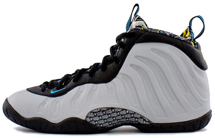 Nike Little Posite One  Graffiti  Gs 644791-009 35.5