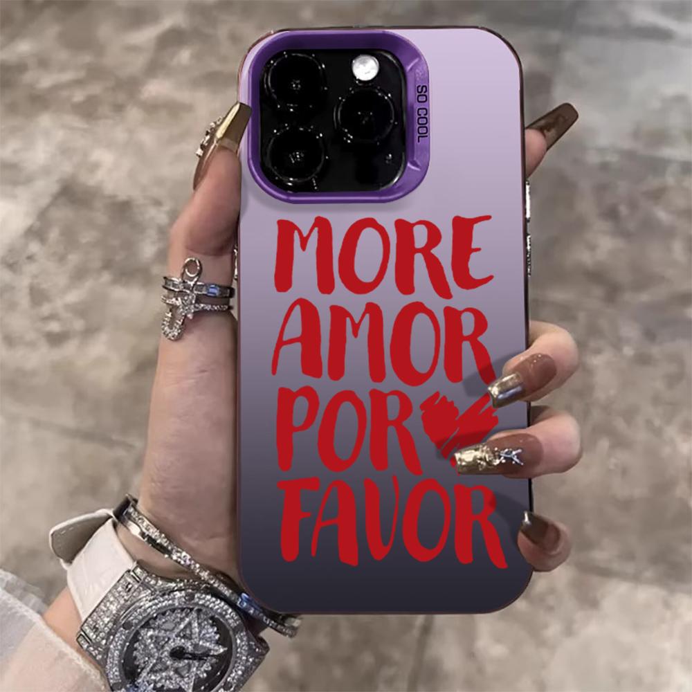 

Minimalist Romance Case For iPhone 17 15 16 Pro Max Cases iPhone 11 12 13 ProMax 14 15 16E 7 8 Plus 17Air XS XR Shockproof Cover iPhone 11