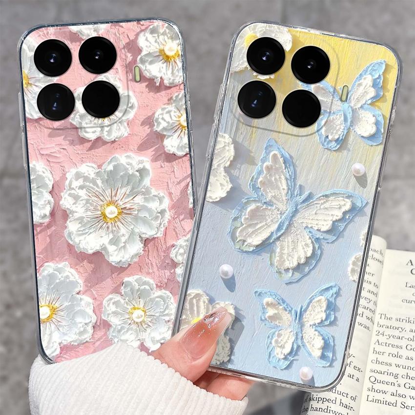 For Xiaomi 17T 17 Pro 17Max 17 Ultra Phone Case For Redmi 17C Redmi17 Lovely Bow Cartoon Lightweight Transparent TPU Bumper Scratch Resistance Housing