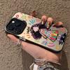 The New Curly-haired Girl Is Suitable for Iphone17 Mobile Phone Case Apple 15promax/14 Anti-drop 13pro16 Girl