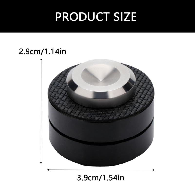39x29mm Shockproof Speakers Spikes Base Pad Set of 4 Isolation Feet Pad Elevates Sound Responses