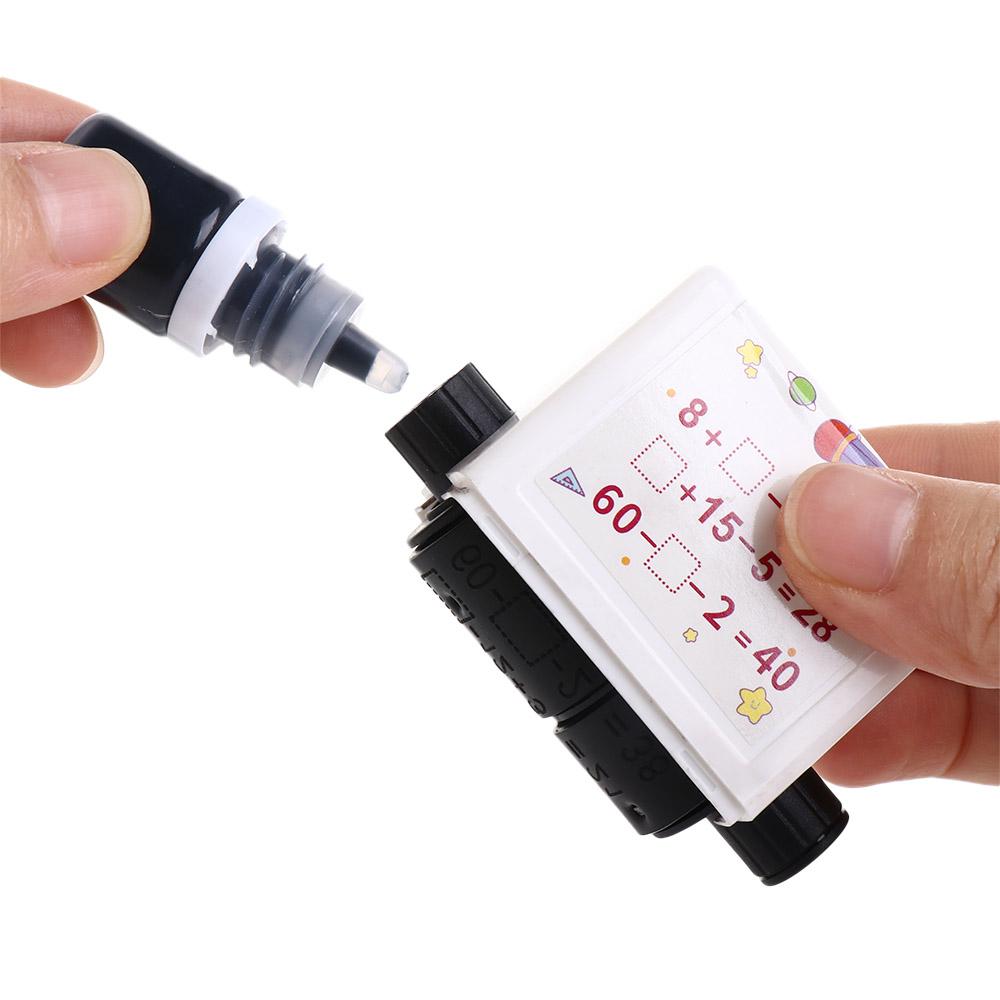 Questioner Arithmetic Rolling Stamp Math Blank Filling Scroll Questioner Math Calculating Tool