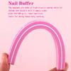 "Double-sided Nail File Blocks Colorful Sponge Nail Polish Buffing Sanding Buffer Strips Polishing Pedicure Manicure Tools"