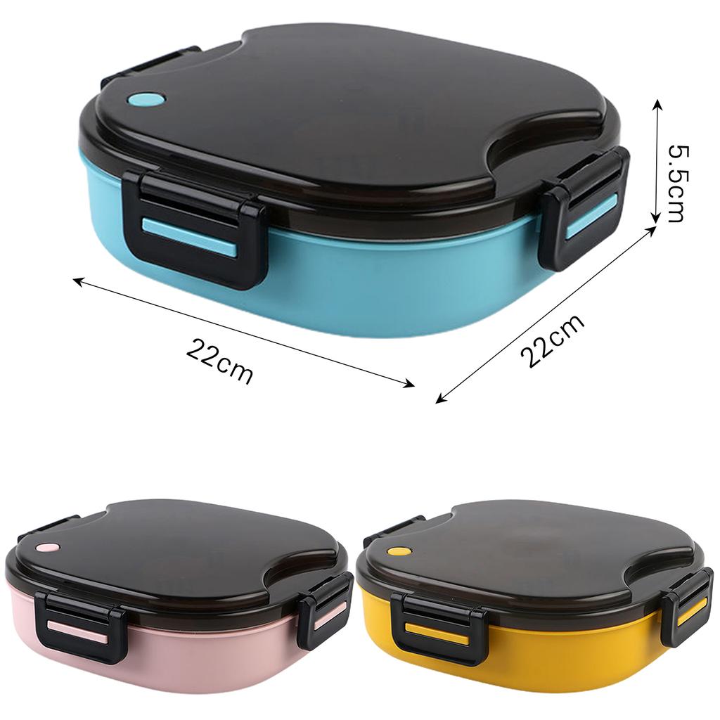 304 Edelstahl Lunchbox Tragbare 3-Fach Bento Box Hitzebeständig