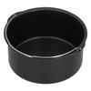 Cake Barrel Carbon Steel NonStick Cake Baking Tray Kitchen Electric Fryer Accessory(6in )