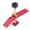 Woodworking T Track Hold Down Clamp Workbench Adjustable Chute Aluminum Alloy Clamp Tool