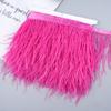 Diy Handmade Accessories Colorful Ostrich Feather Cloth Edge Decorative Accessories Clothing Accessories Wedding Skirt