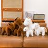 Simulation Tier Pony Puppe Plüschtier Kinder Geburtstagsgeschenk Heimdekoration Jahr des Pferdes Maskottchen