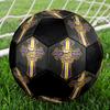 Minnesota Vikings Soccer Ball Colorful All Ages Machine Stitched PVC Competition Ready Durable High-Bounce.SIZE5