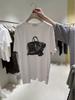 Plus Size Korean Dongdaemun Printed Cotton T-Shirt - Casual, Trendy, Loose Fit, Short Sleeve for Women