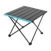 Folding Camping Table Aluminium Alloy Lightweight Outdoor Portable Foldable Table with Storage Bag for Picnic Barbecue