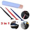 3Pcs Universal Auto Car Vinyl Wrap Tuck Tools Gasket Micro Squeegee Window Tint