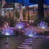Solar Dandelion Firework Lights - Outdoor Waterproof Garden Landscape Decor for Courtyard and Lawn