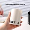 Stylish PP Toothbrush & Mouthwash Cup Set for Couples