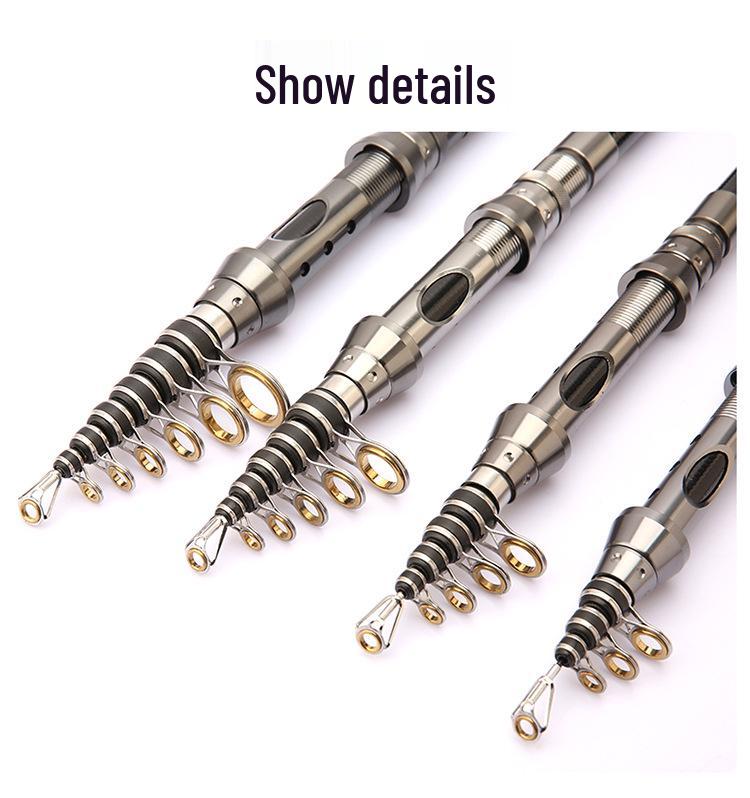 Grenzüberschreitende Ultra-Leicht-Karbon-Meeresangelrute mit Keramikringen