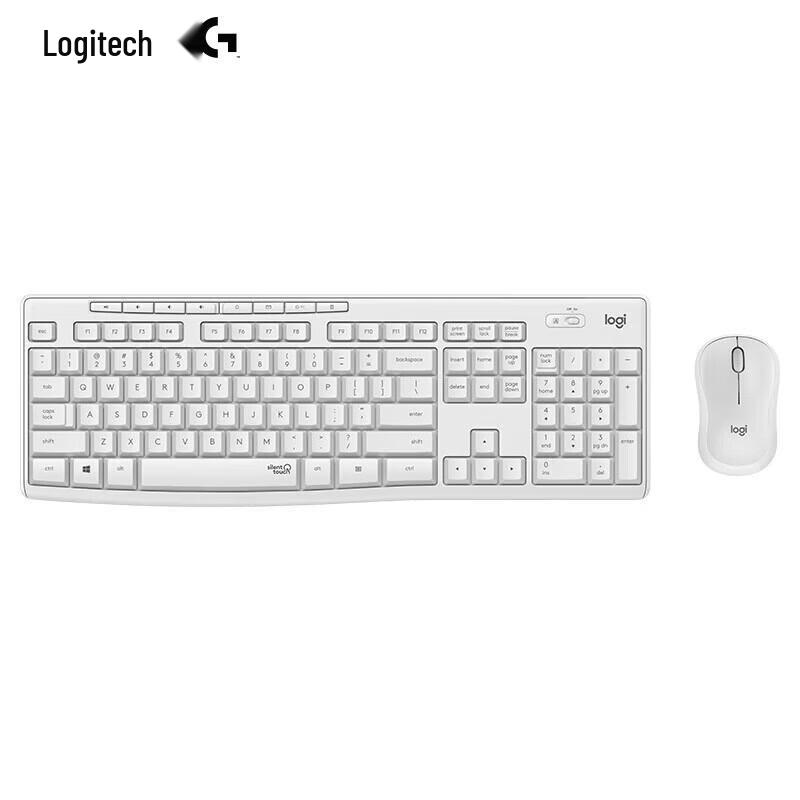 

Logitech MK295 Silent Wireless Keyboard and Mouse Combo