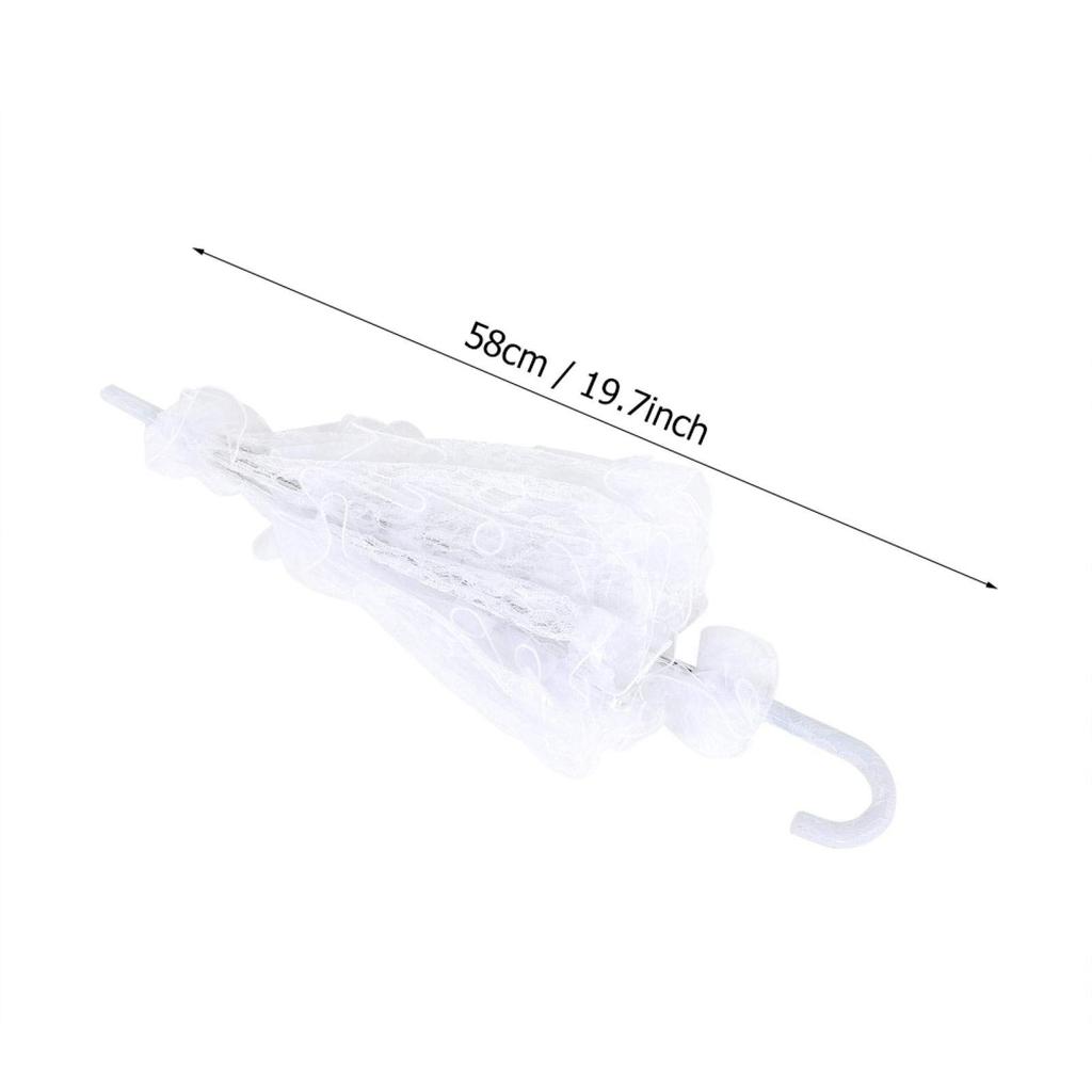 Lace Long Lolita Long Lace Folding Rain Photo Long Photography Umbrella Umbrella, Umbrella, Parasol, Umbrella, Stylish, Frilled, Compact, Umbrella,