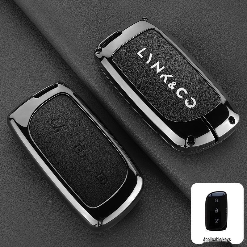Lynk & Co Key Cover for 2022 Models: 06, 23, 01 New Energy, 05, 09 - Premium Bag & Buckle