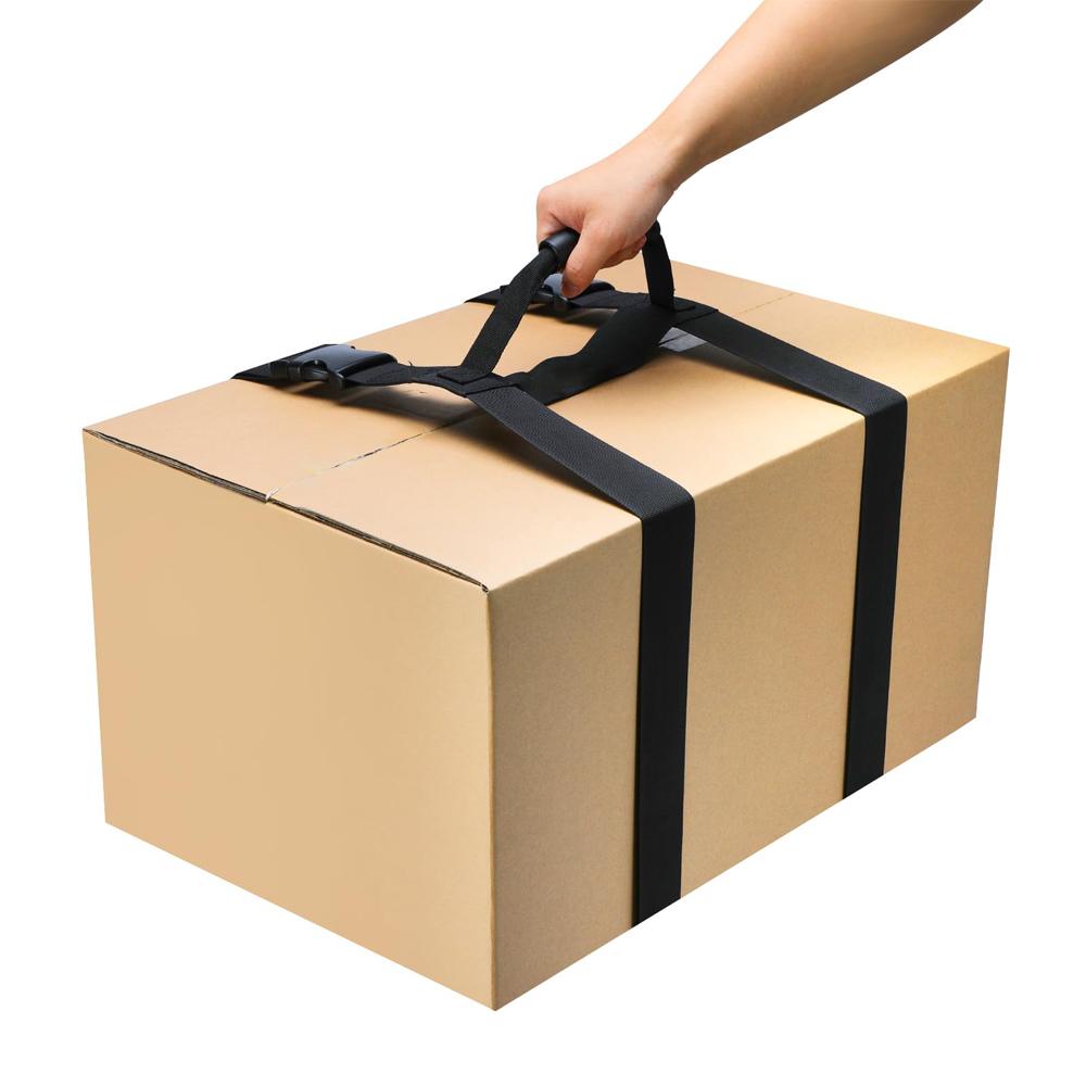 Heavy Object Lifting Belt Carry Rope Furniture Moving Belt Luggage Packing Straps Moving Straps Easier Conveying Boxes Luggage