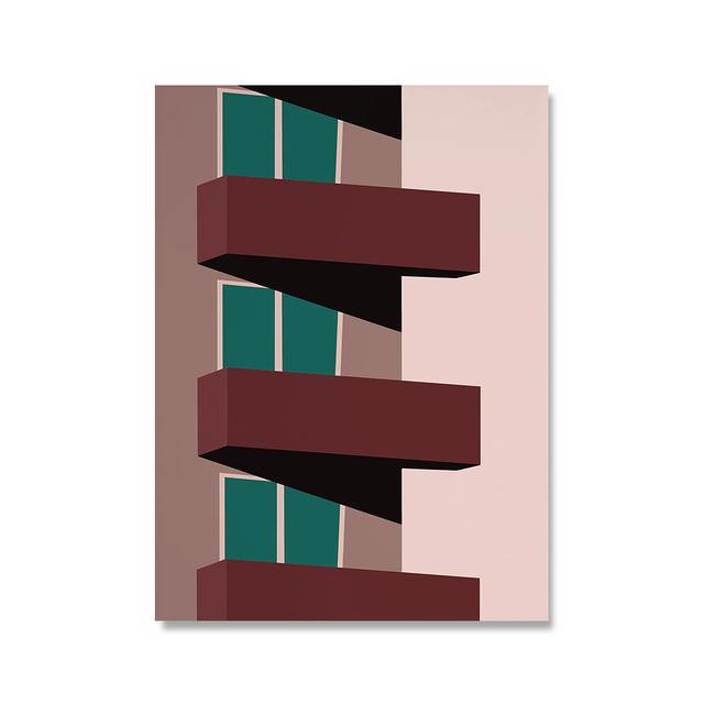 

Баухауз абстрактное искусство репродукции современный минимализм музей выставка плакат холст 21cm×30cm NoFrame