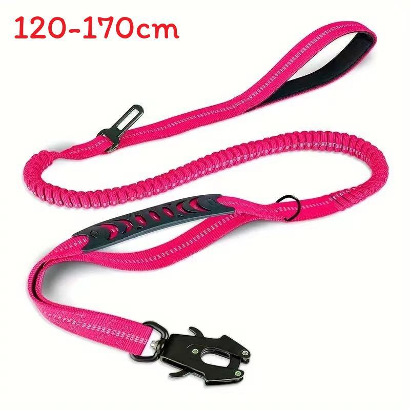 Durable Nylon Dog Leash With Shockproof Flexibility For Large Dogs And Pet Training