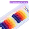 60pcs Curl Wispy Spikes Manga Lashes Soft DIY Cluster Lashes Individual False Eyelashes  Party