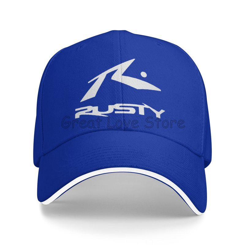 Berretto da Baseball Rusty Surfboards Unisex Quotidiano Casual Cappello Sandwich Estivo Sportivo Protezione Solare Cappelli a Secchiello Berretto Snapback Cappello da Papà