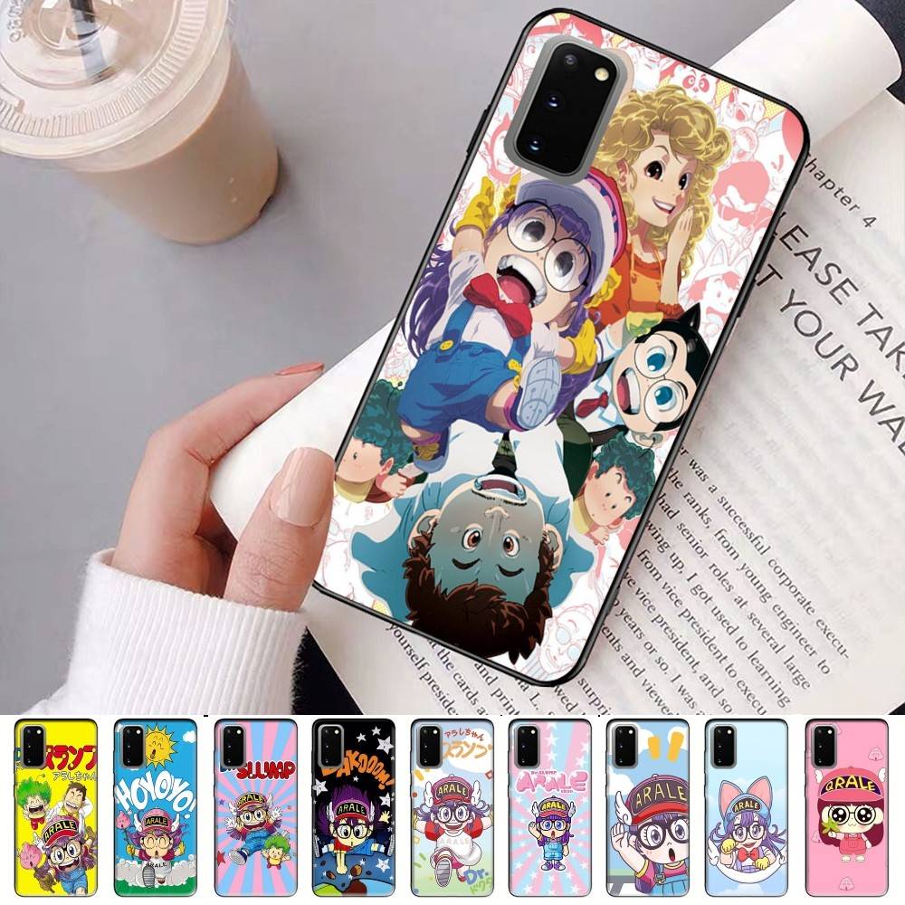 Anmie Dr Slump A-Aralees Phone Case For Samsung S 24 Fe 25 Ultra Plus 20 Lite 21 30 22 23 24 22 Ultra 5G Fundas