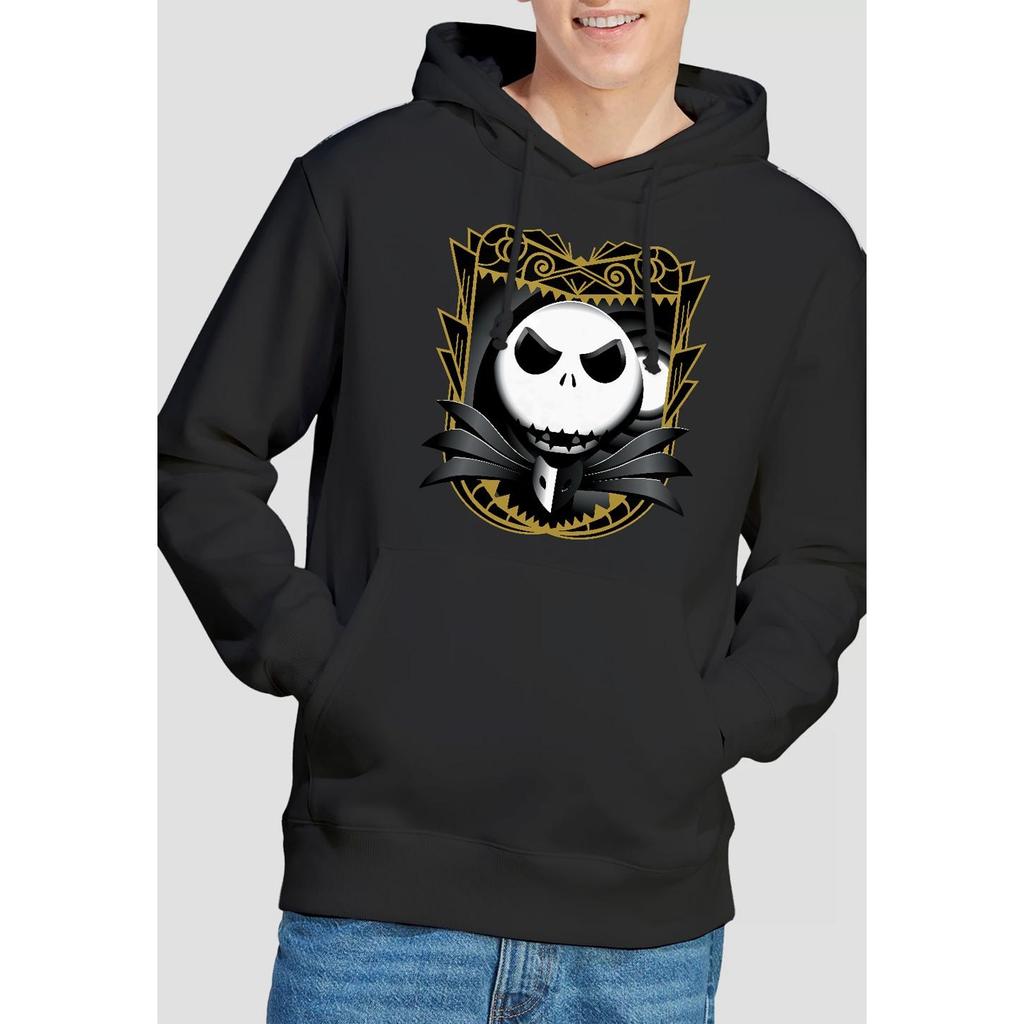 The Nightmare Before Christmas Mens Jack Skellington Shaded Hoodie