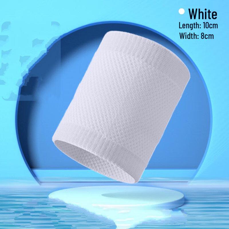 Sports Terry Sweat-Absorbing Wristband 4-Pack