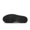 Jordan Air Jordan 1 Cushioning Slip Resistant Low top Vintage Basketball Shoes Men's Black White 553558-132(Team183-)