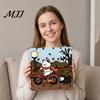 Drawing Pads for Colored Pencils Cozy Village Coloring Book, Thickened Cotton Pulp Paper, Stress Mindfulness Book Relief Portable Creative Art Doodle