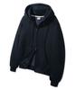Alvinclo [Double Cotton/Fleece-Lined] Plain Regular Fit Two-Way Zip-Up Hoodie Azh673 (4 Colors) (Type B)