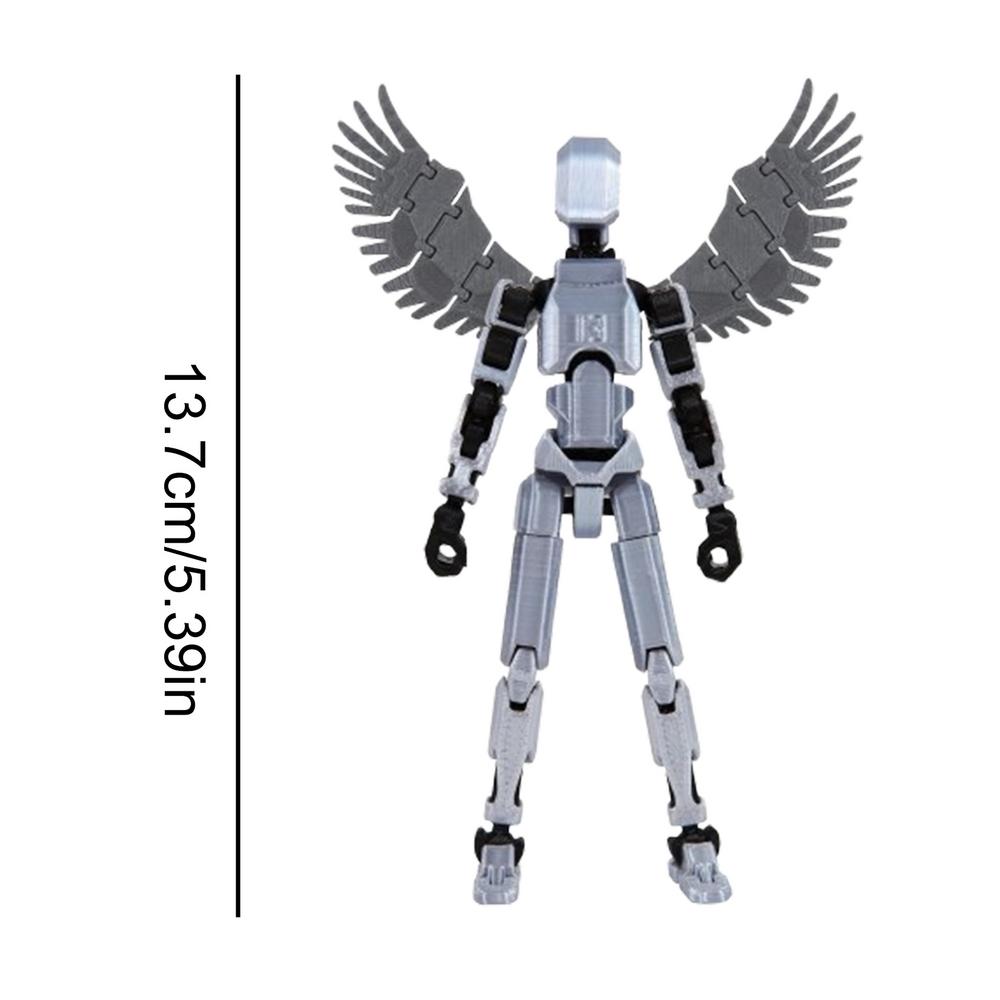 3D Printed Multi-Jointed Movable Shapeshift Robot Games Child Mannequin Dummy 13 Action Figures Gift Games Toy for Girl Boy Kids
