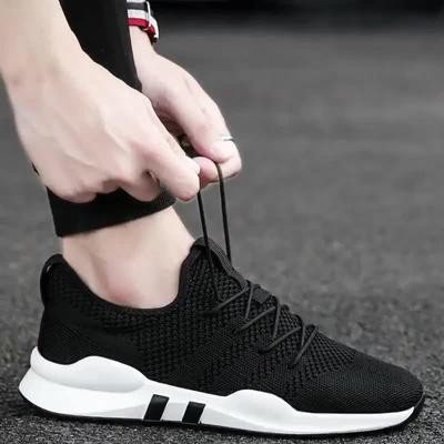 Men Summer Casual Sports Sneakers Breathable New Men's Shoes Outdoor Walking Male Anti Slip Running Versatile Trendy Sneaker Homme
