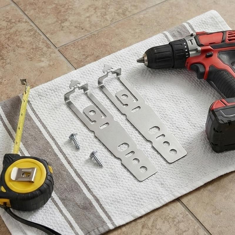 Dishwasher Installation Bracket WD01X27759 Easy to Install Mounting Part for Non Professionals Cost Effective Solution