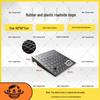 Household Rubber Threshold Ramp for Curbs and Slopes: Car and Road Edge Climbing Pad