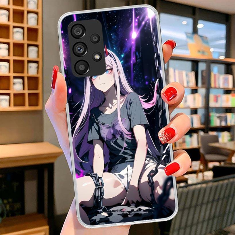 Zero Two Darling In The Franxx 02 Phone Case For Samsung Galaxy A17 A37 A57 A16 A26 A36 A56 A15 A25 A35 A55 A14 A24 A34 A54 A13