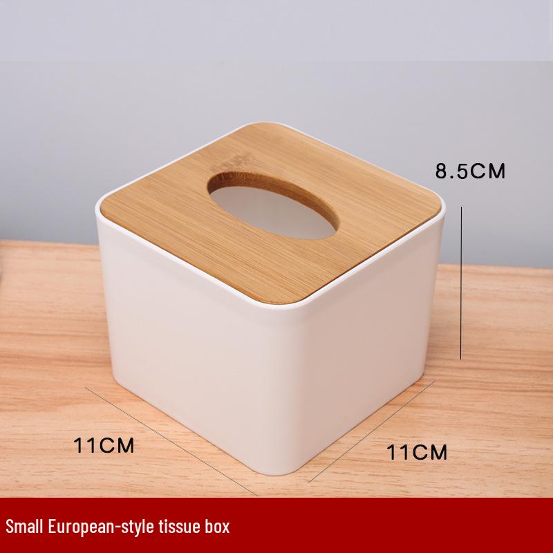 Custom Printed Wooden Napkin and Tissue Box for Restaurants and Hotels